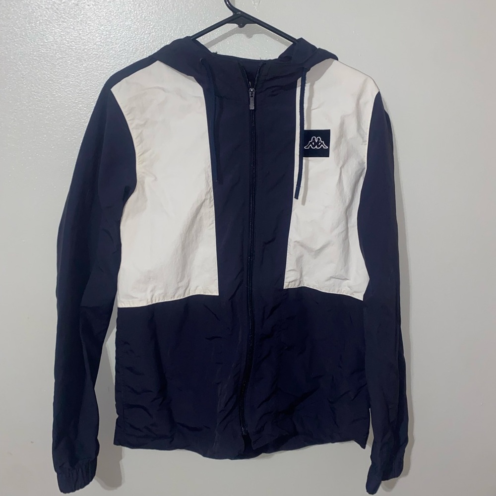 Kappa Dark Blue and White Jacket